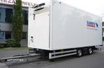 Schmitz Cargobull Tandem refrigerator trailer / 18 tons / 19 EPAL / height 2.9 m - 2