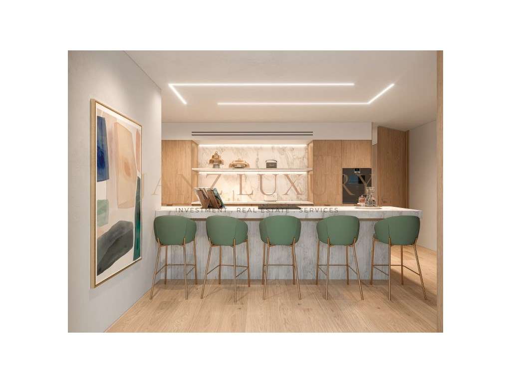 Penthouse T4 com Piscina Privativa, Ginásio, Espaço Gourmet e Vista...-6