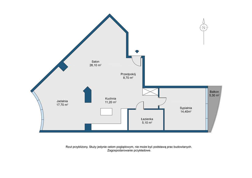 Przestronny apartament na Starej Ochocie-9