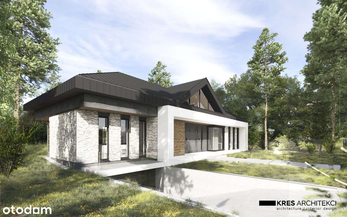 z pozwoleniem na budowę i uzbrojona w Magdalence - Pełny obrazek: 4/5