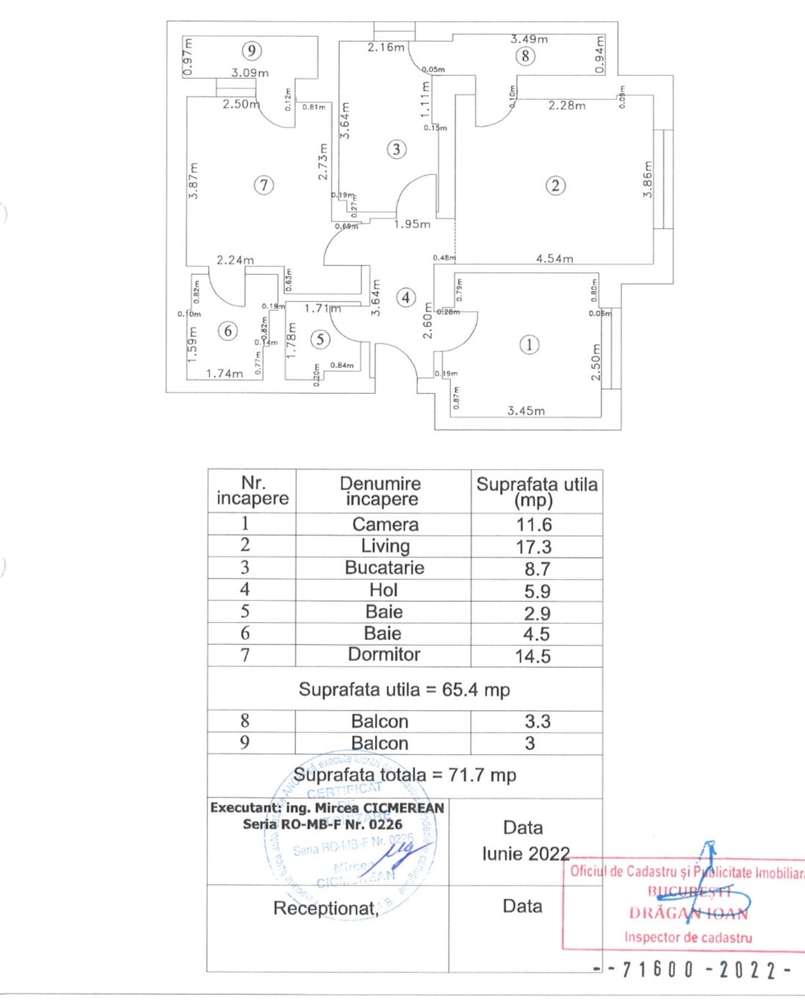 Apartament 3 camere Brancusi - Valea Larga - Drumul Taberei-14