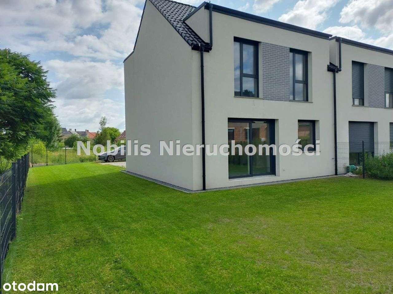 Pieszyce ul. Ogrodowa segment skrajny z ogródkiem-4