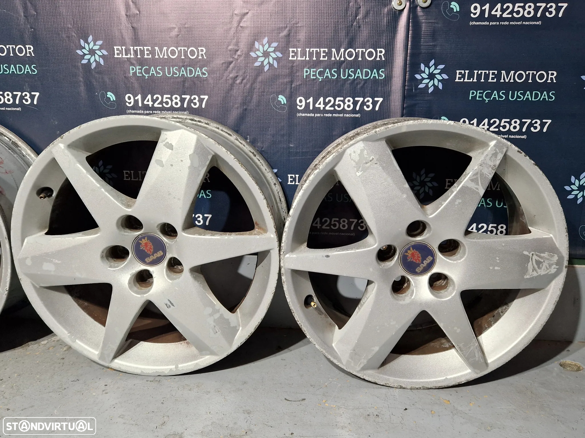 Jantes usadas SAAB 9-3 17" 5X110 93 9-5 - 5