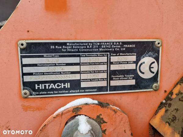 Hitachi ładowarka  Fadroma ZW220 - 10