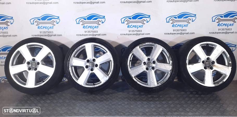 JANTES  AUDI 18 POLEGADAS 5x112 ET43 AUDI A3 8P SLINE S-LINE S LINE  A4 B6 A4 B7 AVANT - 3