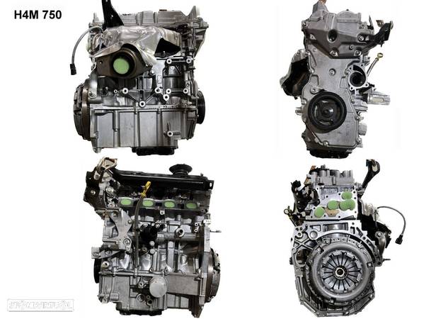 Motor Completo  Usado RENAULT Mégane 1.6 16v H4M 750 - 1