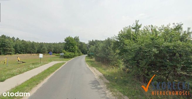 Działka nad Jeziorem Niesłysz z WZ-5