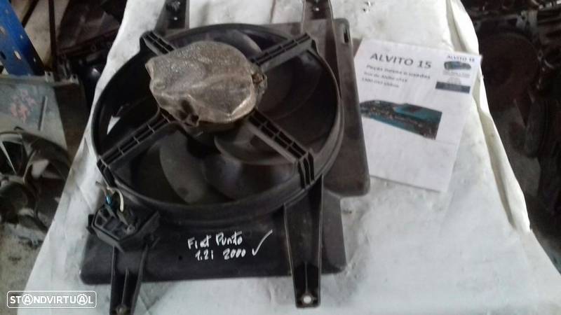 Ventoinha Motoventilador Fiat Uno 1.2i 2000 - 1