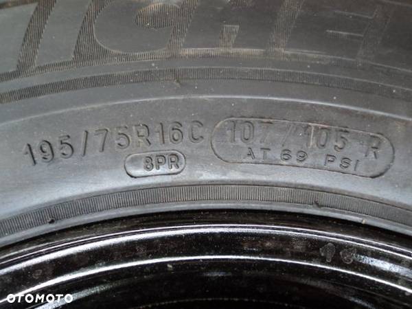 CRAFTER FELGA Z OPONĄ MICHELIN 195/75 R16C NOWA - 6