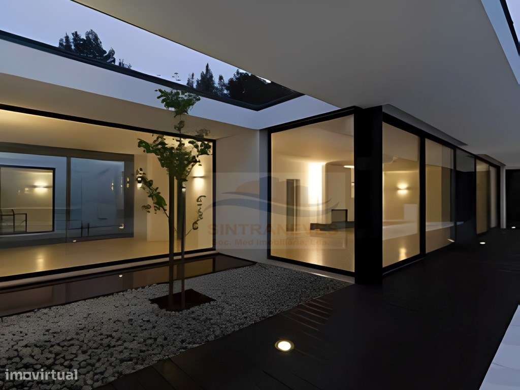 Moradia térrea Contemporânea com 600m2 de área bruta implantada em ...-11