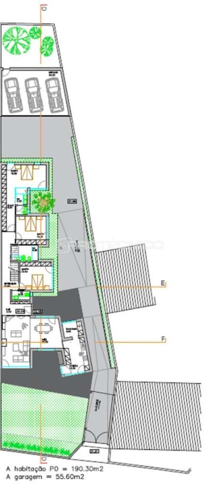 Terreno c/ projeto para 2 moradias geminadas - Aradas - Grande imagem: 2/10