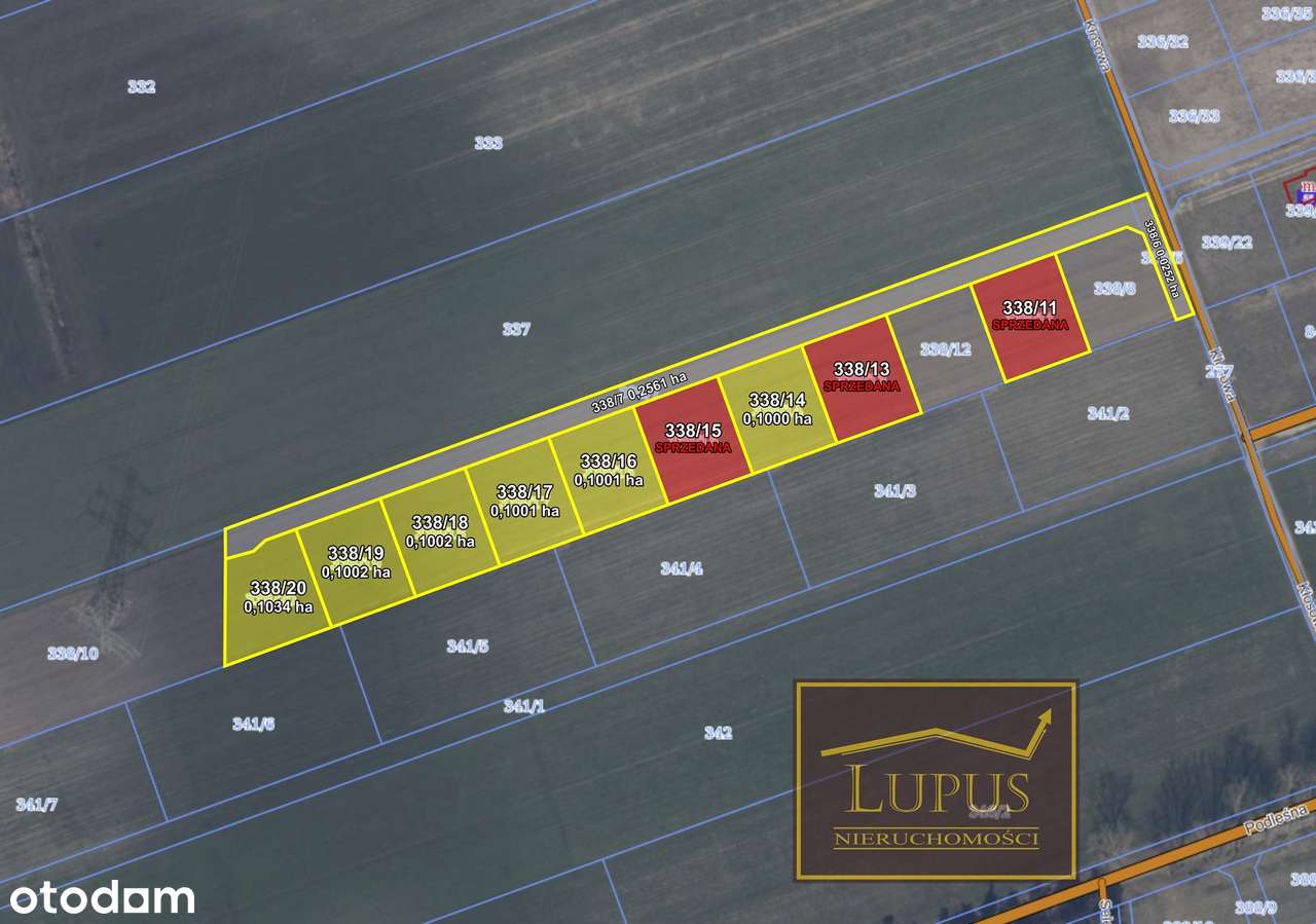 Działki budowlane w Grzędzicach - Pełny obrazek: 2/10