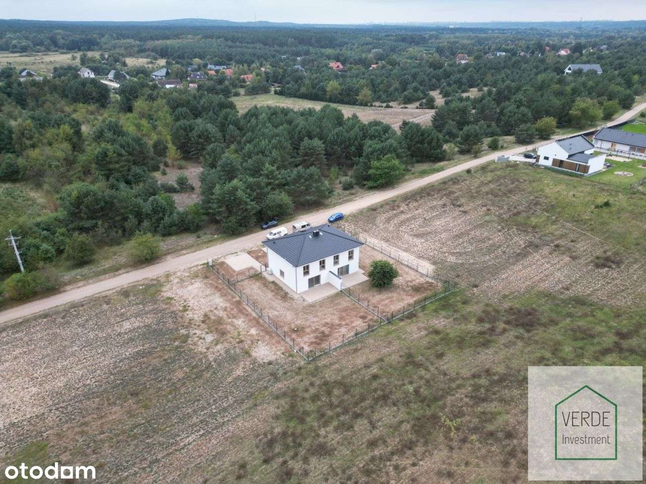 Gotowy bliźniak przy Puszczy Zielonka duża działka-2