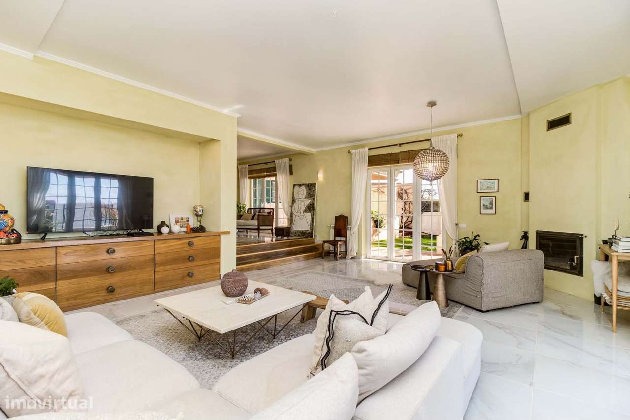 Moradia T6 com Piscina aquecida, Court de Ténis e Jardim na Lourinhã –-3