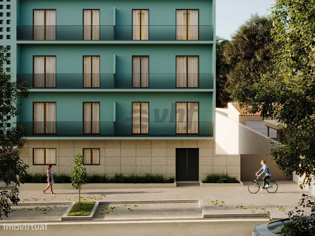 Excelente T1 em Condomínio Fechado com Piscina e Ginásio-13