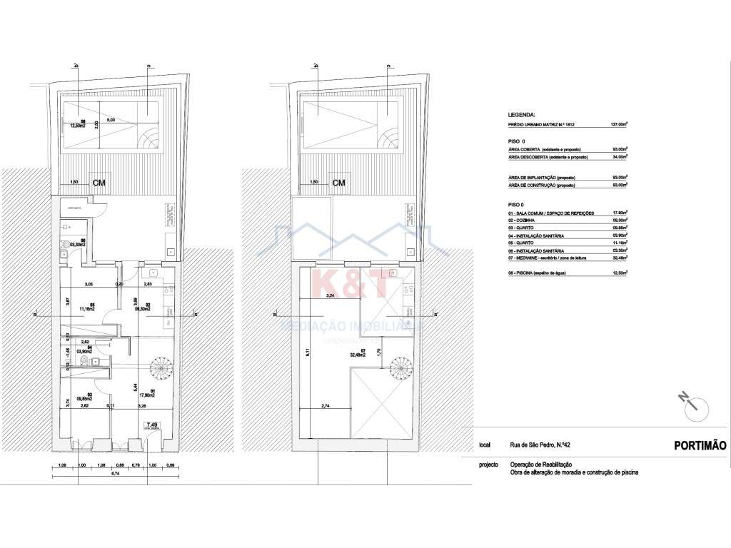 Moradia com piscina para reconstrução - Centro de Portimão - Grande imagem: 5/8