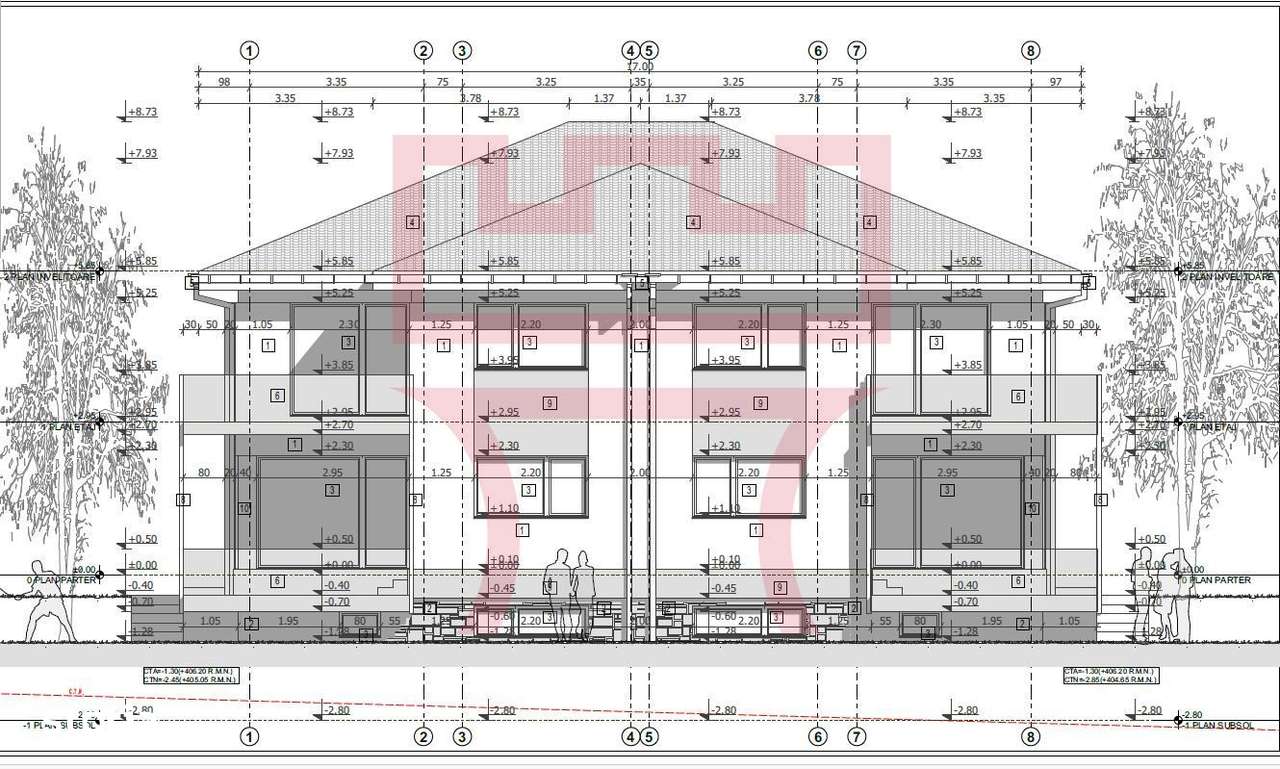 Casa duplex in constructie Dambul Rotund 207mp 350teren utili cu garaj-11
