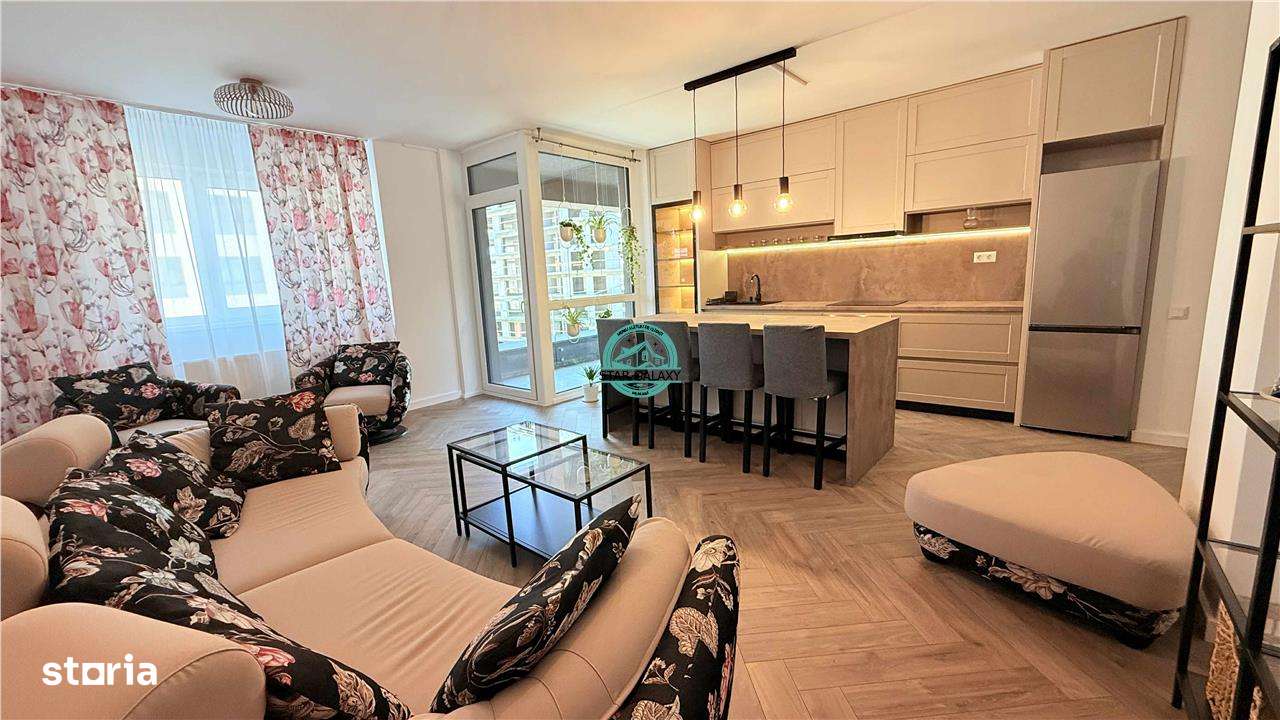 Inchiriez apartament cu 2 camere mobilat si utilat modern Concept 9 - Imagine principală: 4/15