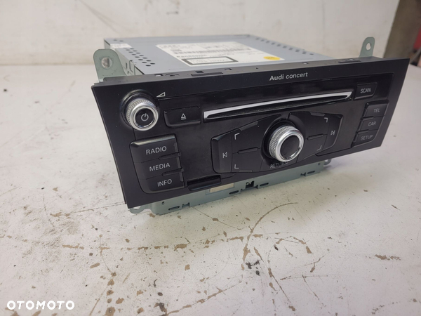 RADIO CD CONCERT AUDI A4 A5 Q5 LIFT 8R1035186A - 3