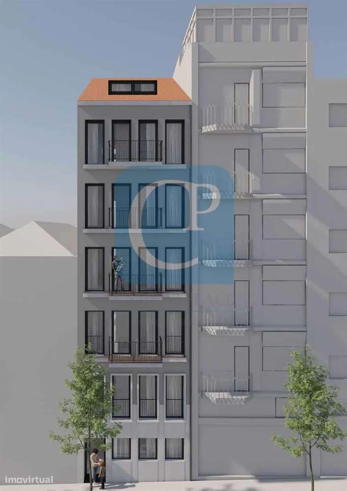 Apartamento T1 Duplex no Empreendimento Residencial 555, Bonfim, Porto-6