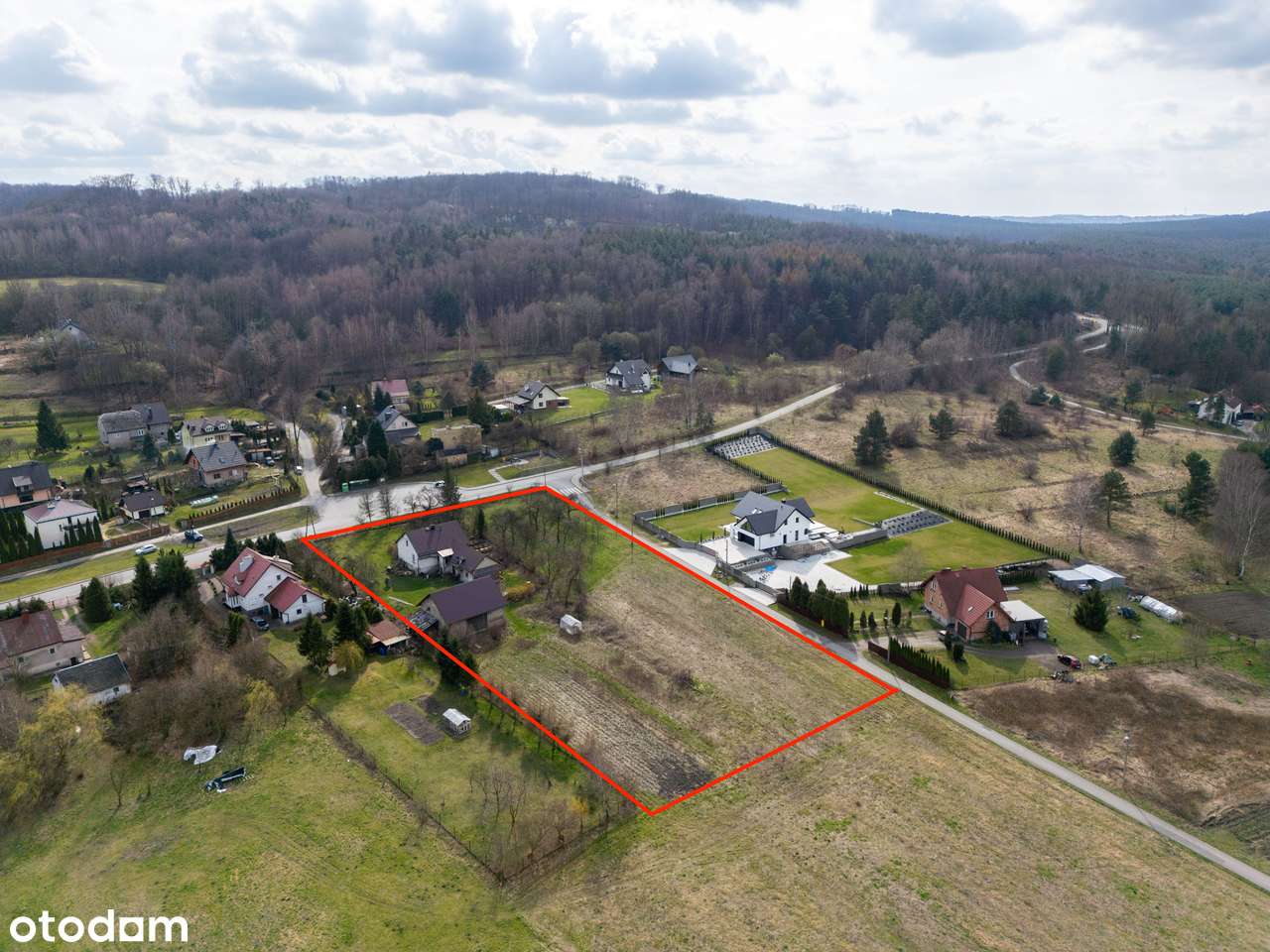 Działka inwestycyjna 58 arów MU – Zabierzów, blisko Krakowa-1