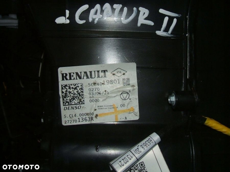 RENAULT CAPTUR II 2 NAGRZEWNICA EUROPA 272701363R - 6