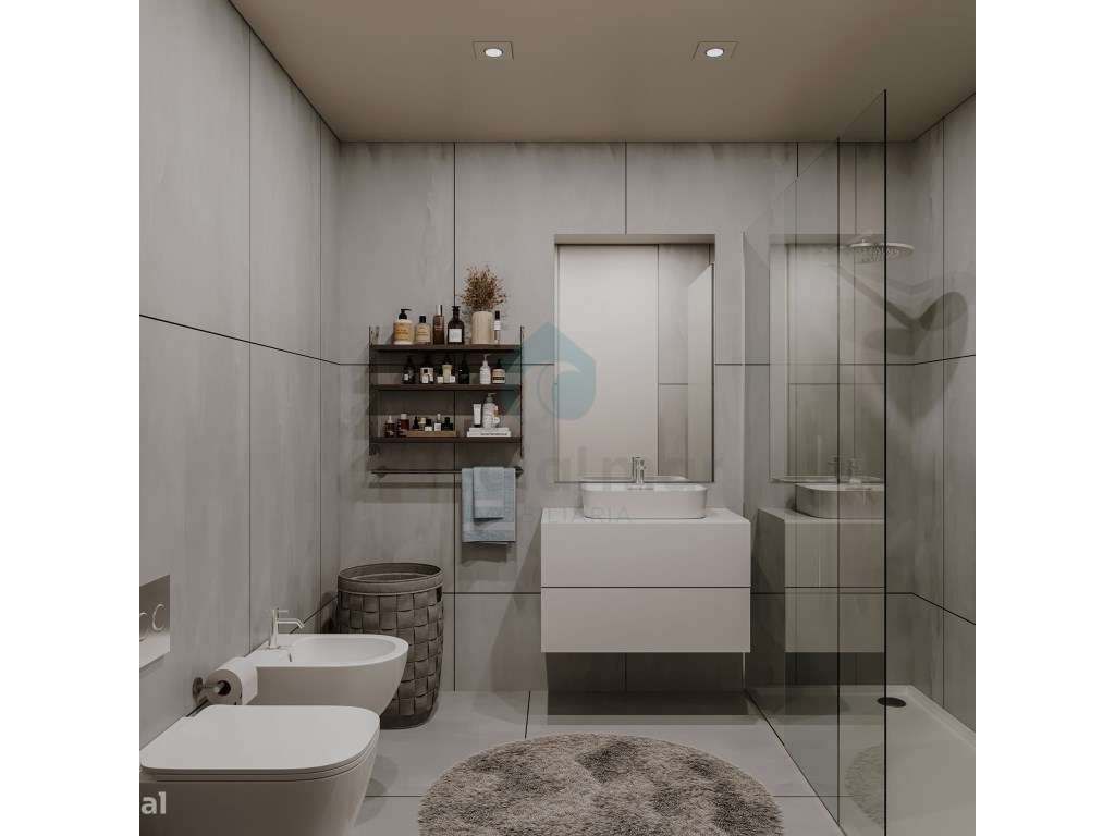 Excelente T1 no Edifício Douro Mar, Canidelo-13