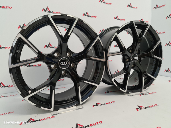 Jantes Look Audi RS3 8Y Preto Polido 19 - 2