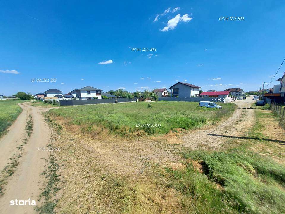 Teren intravilan 550 m² – utilități incluse, intre case, Berceni IF - Imagine principală: 5/5