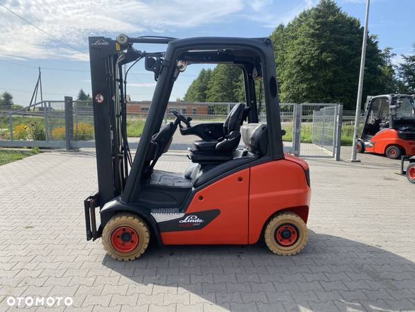 Linde H20 D EVO 2016 półkabina 9490mth wolny skok duplex przesuw h16 h18 Diesel - 3