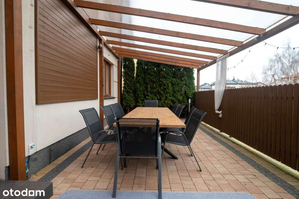 3 pok. z dużym tarasem i działką w centrum Marek-15