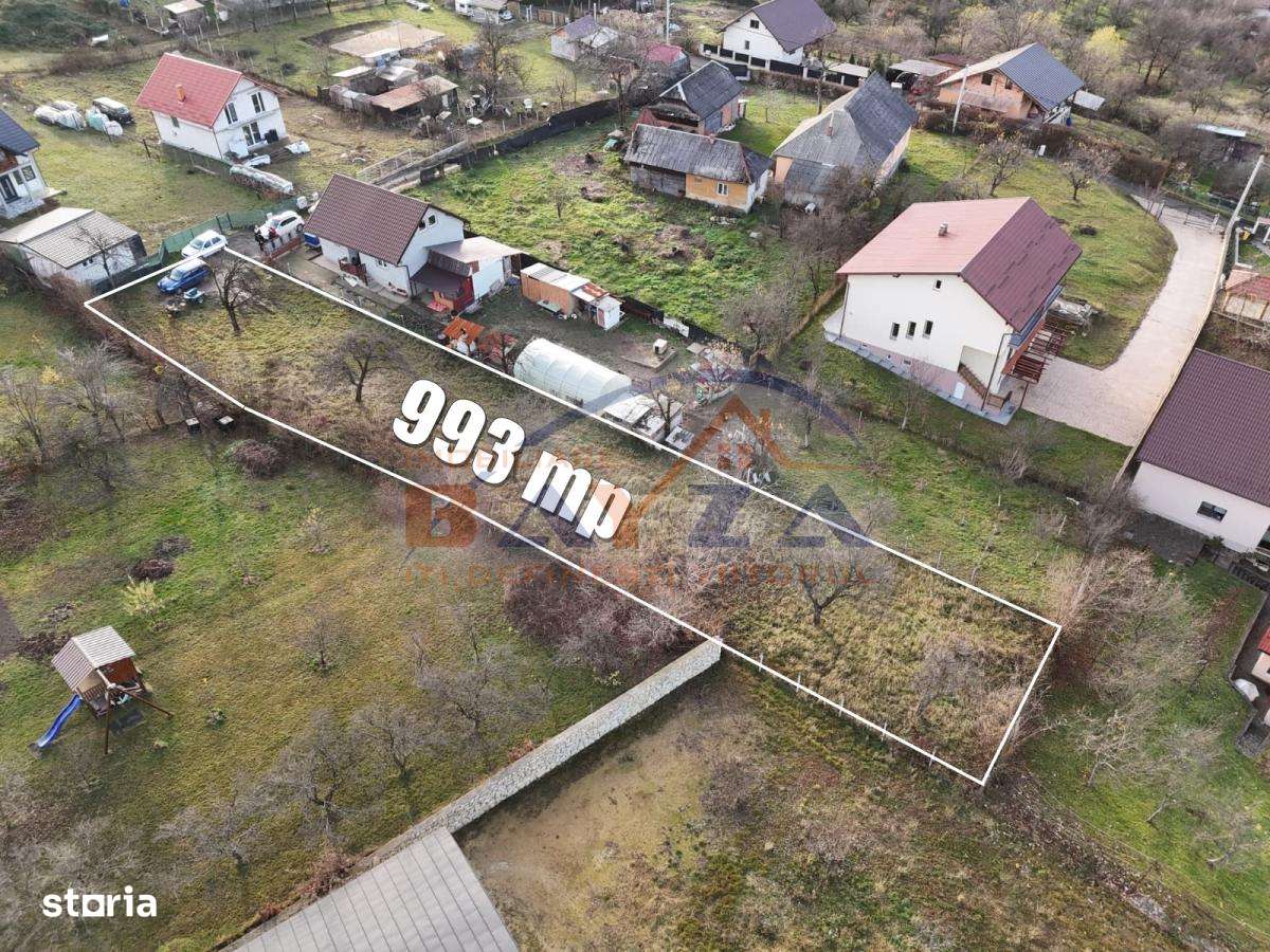 Teren intravilan Baia Sprie, strada Macului, 993 mp cu utilitati - Imagine principală: 3/4