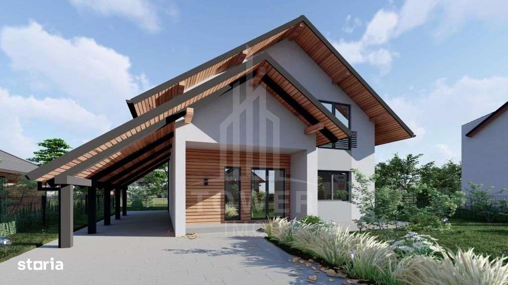 Casă individuală INDEPENDENTĂ ENERGETIC - CARTIER NOU-12