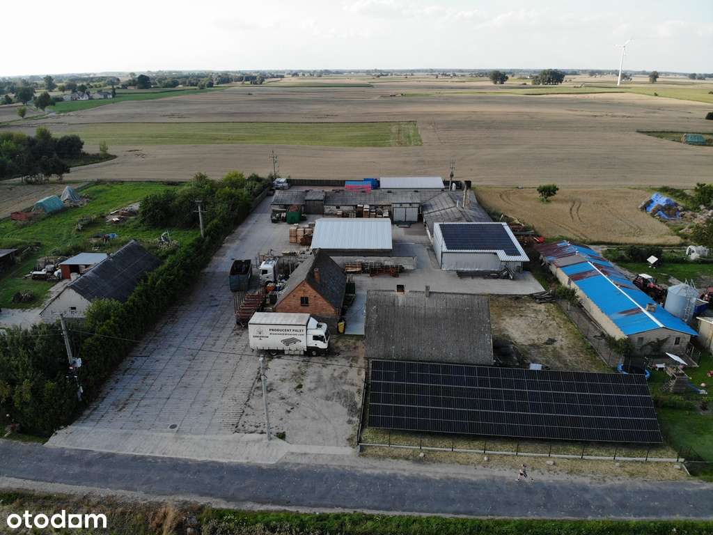 NOWA CENA Działka, w części zabudowana i utwardzona 5800m2-0