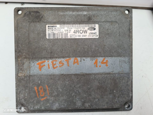 CENTRALINA SIEMENS ORIGINAL S118107002L 2S6A12A650SH 4ROW FORD FIESTA 1.4 - 2