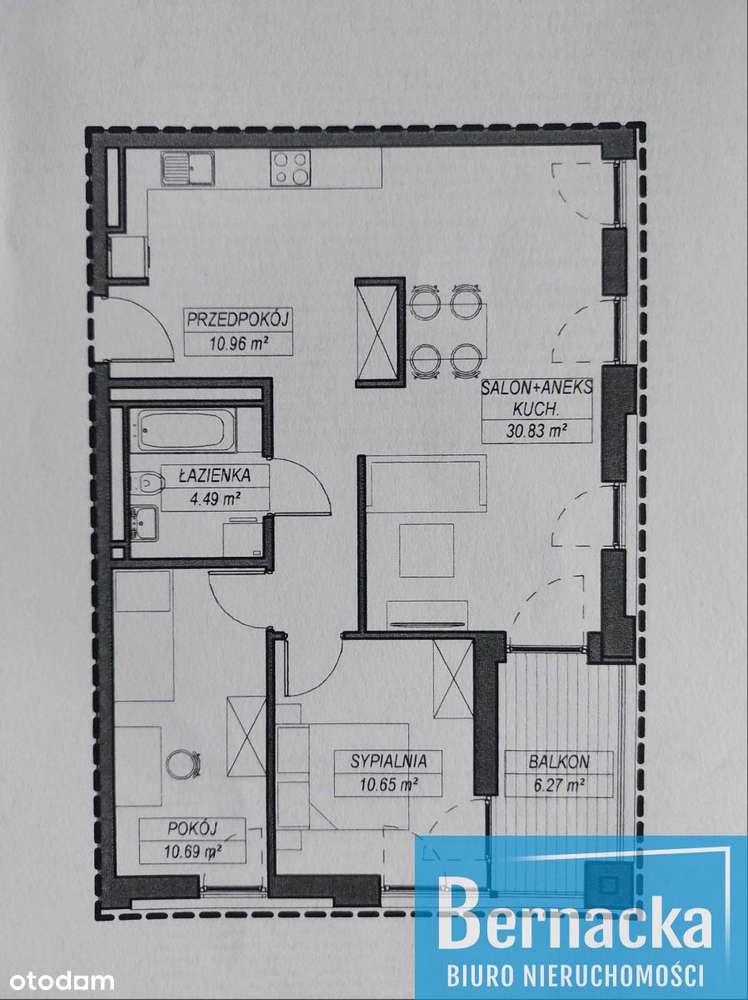 Piękne 3 pok. z dużym balkonem Nowe Żerniki-16