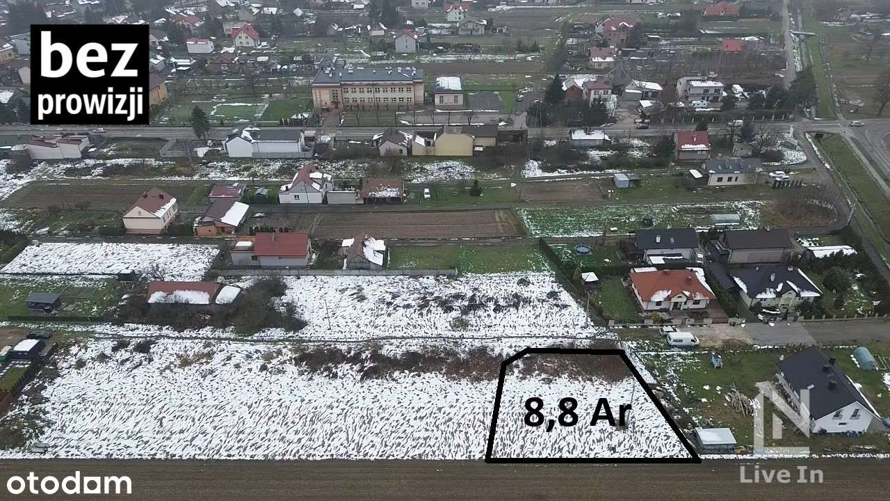 Działka budowlana w Tarnowie-Klikowej | 8,7 ar