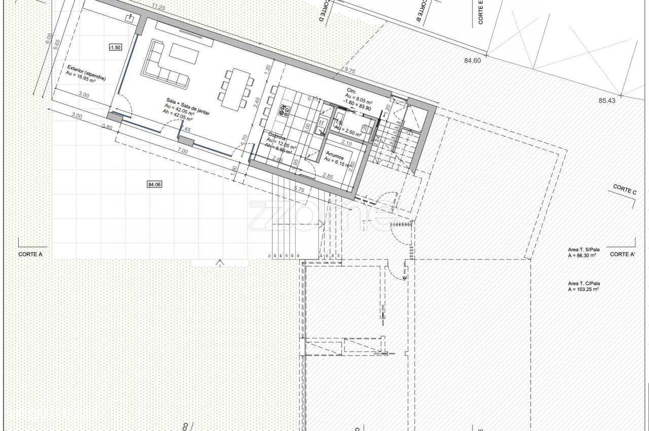 Terreno c/ Projeto Aprovado - Salir de Matos - Grande imagem: 2/17