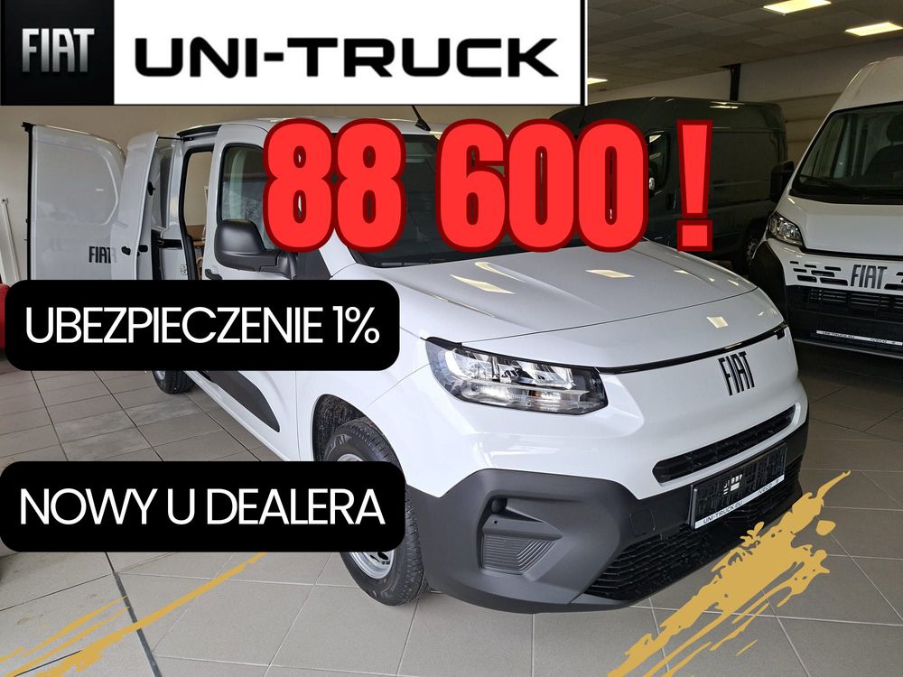 Fiat 3 miejscowy OD ZARAZ! Ubezpiecz za 1% wartości , Dealer FIAT !!