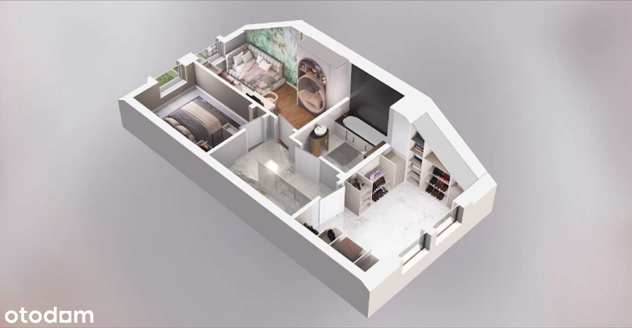 Funkcjonalny dom /skrajny segment/ogród słoneczny od południa /Jezioro-15