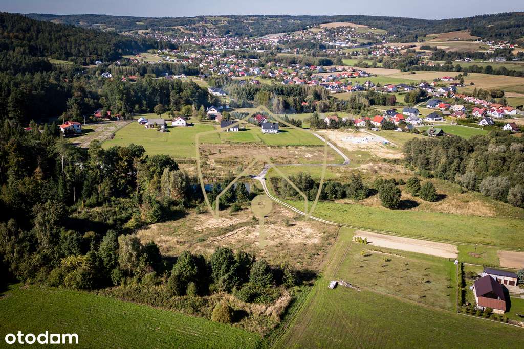 Widokowa działka na wzgórzu z WZ, blisko lasu - Pełny obrazek: 5/12