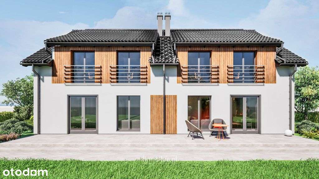 Nowoczersny i funkcjonalny bliźniak w Łagodzinie - Pełny obrazek: 5/11