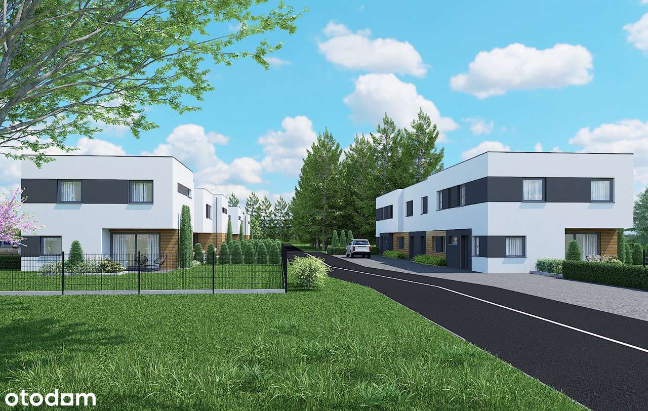 Skrajny segment/szereg z ogródkim w spokojnej okolicy / blisko centrum-14