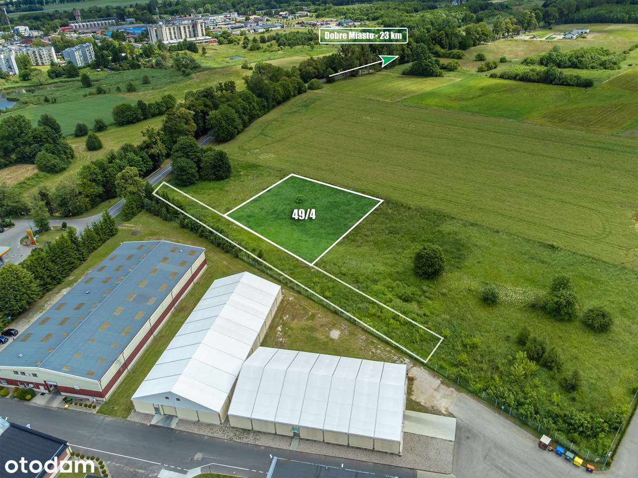 Działka komercyjna w Ornecie-7