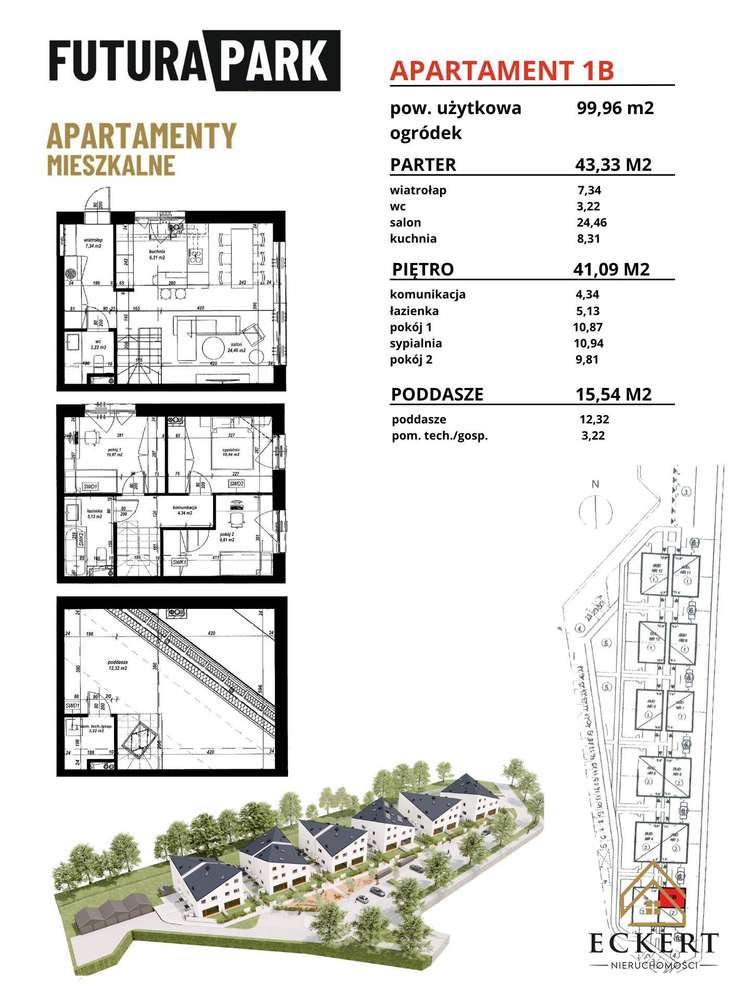 SULECHÓW - Apartament Corner House - 1B - 99m2-1