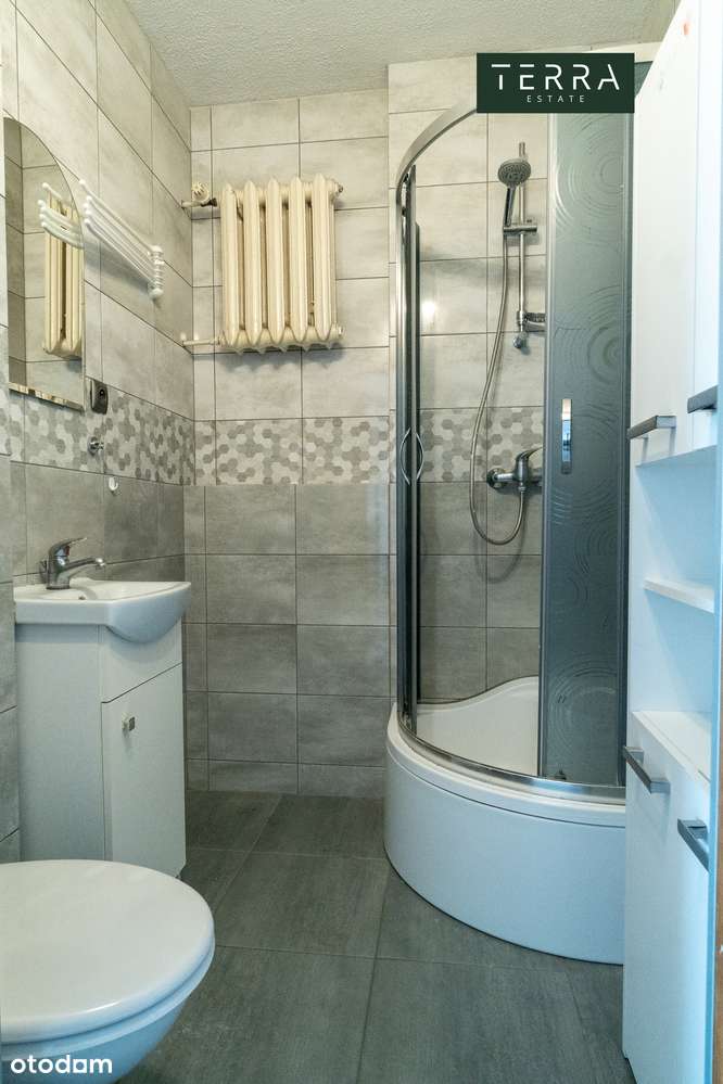 Słoneczne mieszkanie dwupokojowe do zamieszkania z balkonem-11