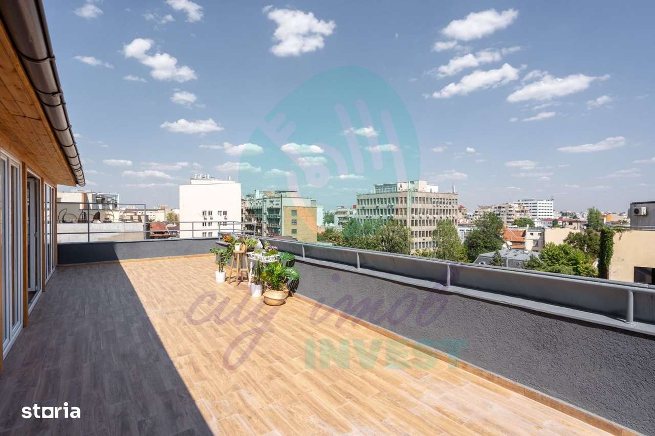 Duplex Universitate | Terasa panoramica 92 mp | Investitie activa