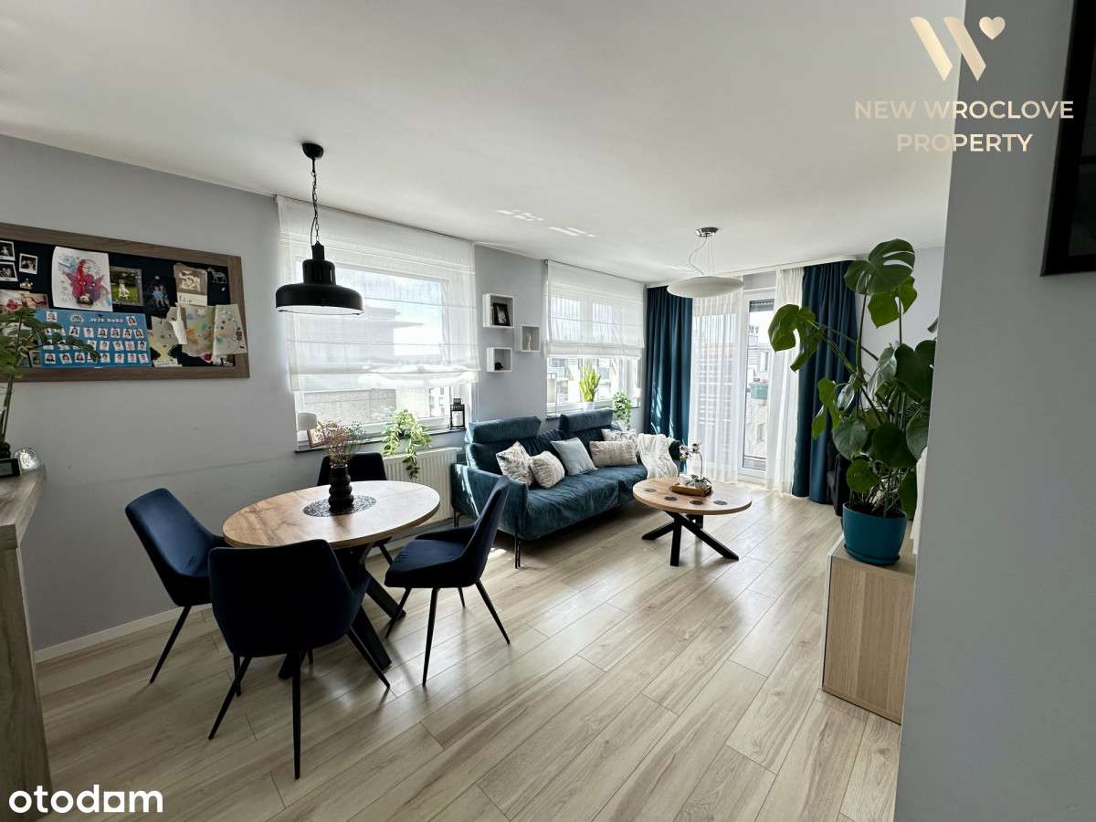 3 Pok/Słoneczne/Wyposażone/Balkon/Garderoba-5