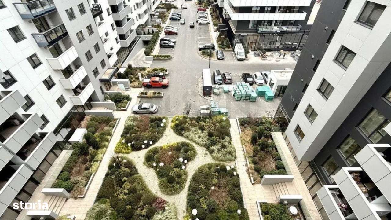 Apartament Premium 2 camere I Cortina North Piperai  Parcare inclusa - Imagine principală: 2/12