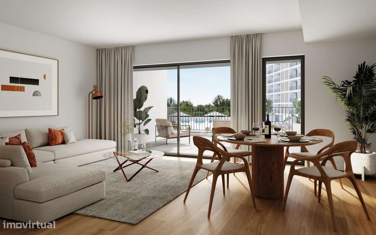 Apartamento T2 com jardim, Loures-3